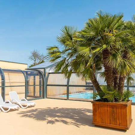 Apartmán Brume -residence La Dune Blanche -acces Piscine Port-Bail-sur-Mer